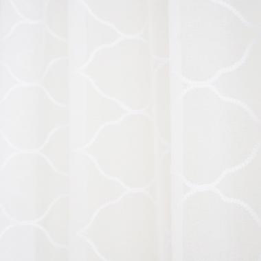 картинка Штора Witerra тюль Диамант с вышивкой 500х275 см 1шт, цвет белый от магазина АСЯ