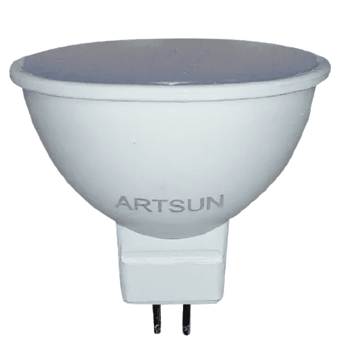 картинка Лампа светодиодная LED MR16 6W GU5.3 3000K ARTSUN от магазина АСЯ