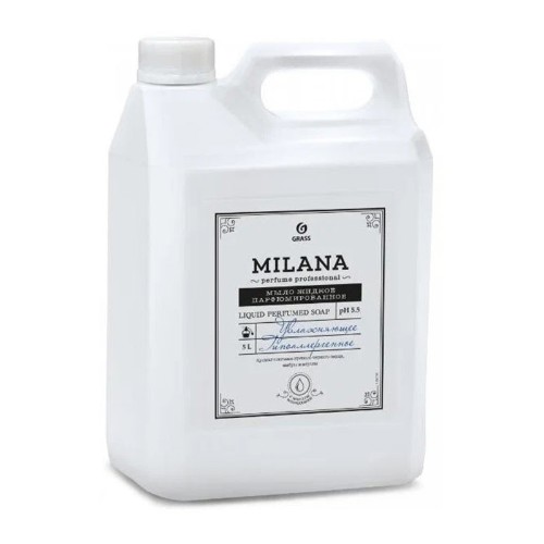 картинка Крем-мыло жидкое увлажняющее "Milana Professional" 5 кг 125646 от магазина АСЯ