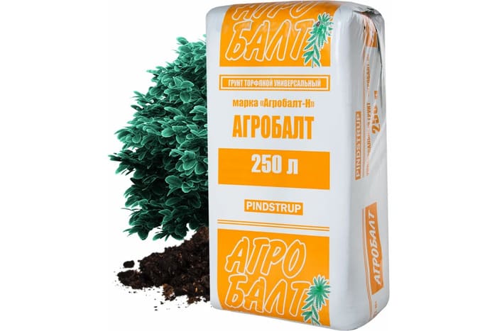 картинка Грунт для рассады Агробалт торфянной нейтрализованный 250 л Н250 от магазина АСЯ