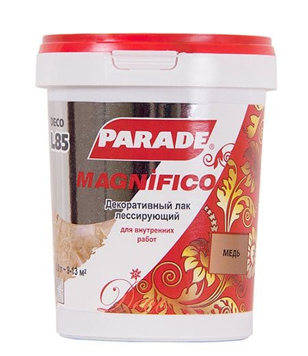 картинка Лак декоративный PARADE DECO MAGNIFICO L85 Хамелеон 0,9 л от магазина АСЯ