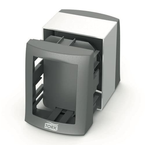 картинка Диспенсер для салфеток TORK (Система N2) Fastfold, настольный, серый от магазина АСЯ