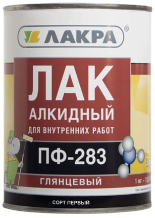 картинка Лак алкидный Лакра ПФ-283 1,8 кг глянцевый от магазина АСЯ