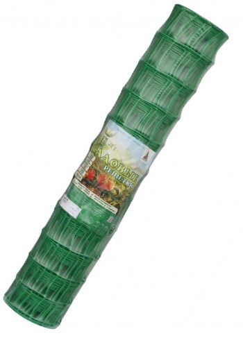 картинка Садовая решетка, рулон 1х10 м, ячейка 50х60 мм, зелёная ﻿ от магазина АСЯ