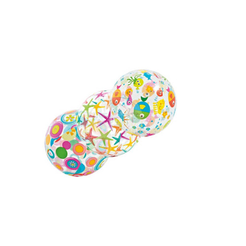 картинка Мяч надувной пляжный «Узоры» Intex, d=51 см, от 3 лет, цвета МИКС, 59040 от магазина АСЯ