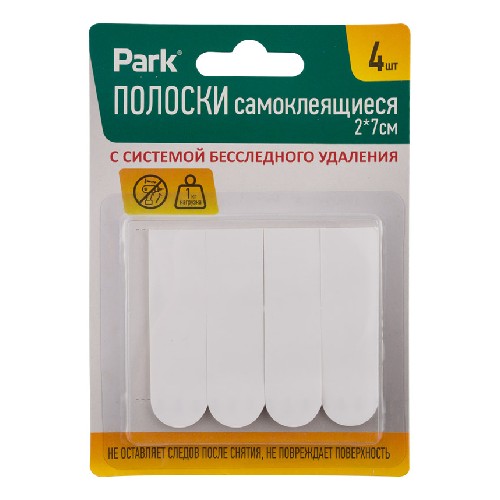 картинка Самоклеящиеся полоски PARK 2х7 см, 4 шт 008364 от магазина АСЯ