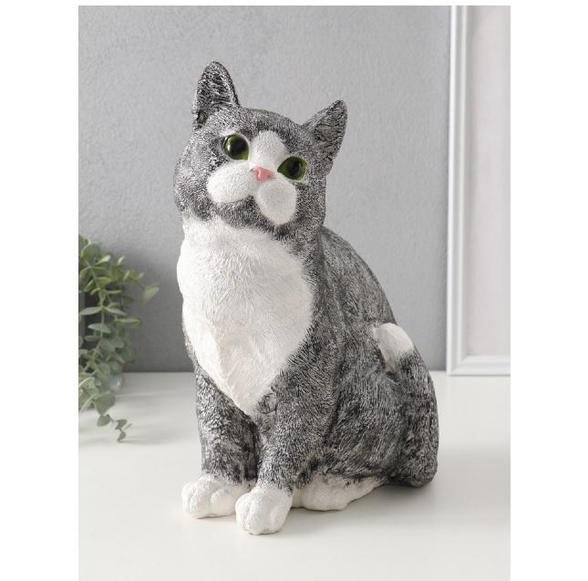 картинка Фигурка «Кошка Серая», 31.5х16х24см 10890769 от магазина АСЯ