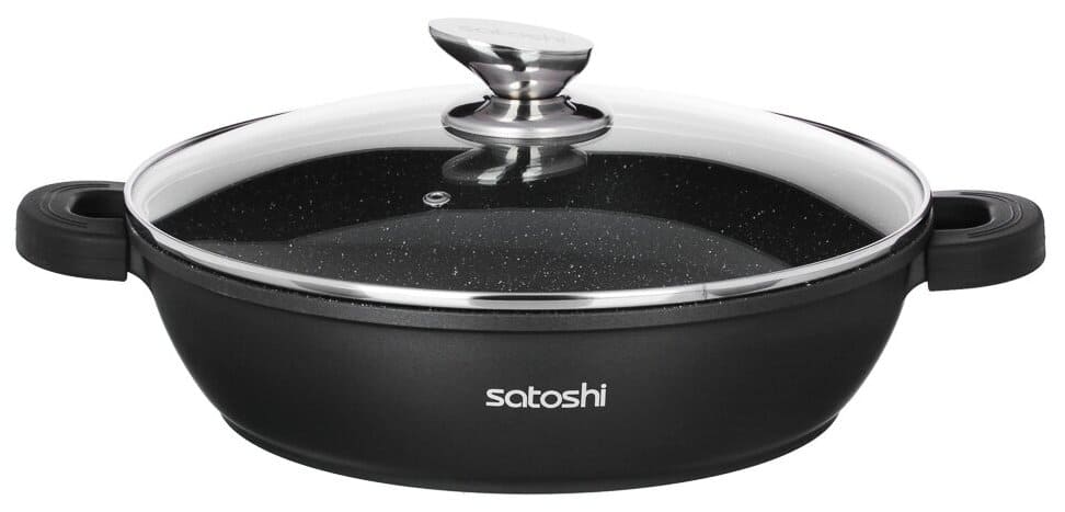 картинка Сотейник Satoshi Kitchenware Лион с крышкой, 28 см, 846-413 от магазина АСЯ