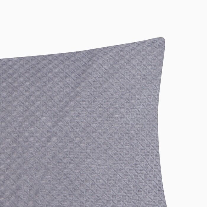 картинка Чехол на подушку "Этель" жемчуг 42х42 см, серый, 9667778 от магазина АСЯ