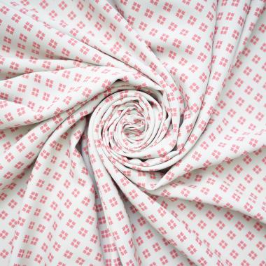 картинка Шторы портьерные Блэкаут матовый печать 145х260 см 1шт, цвет бежево-розовый от магазина АСЯ