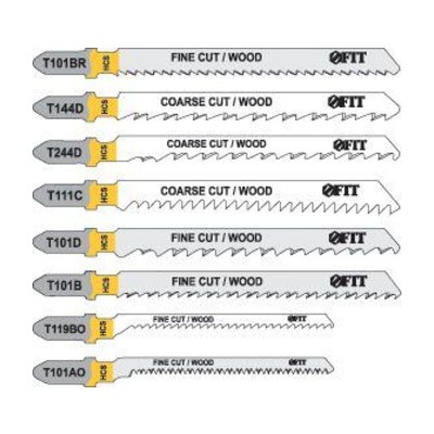 картинка Набор полотен по дереву для электролобзика 10 шт. FIT 41013 от магазина АСЯ