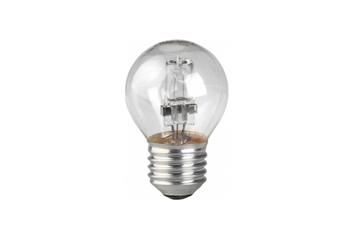 картинка Лампа галогенная G45 28W E27 шар от магазина АСЯ
