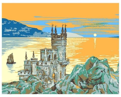картинка Полотенце «Солнечный Крым», размер 48 × 62 см, микс МТ71-104 от магазина АСЯ