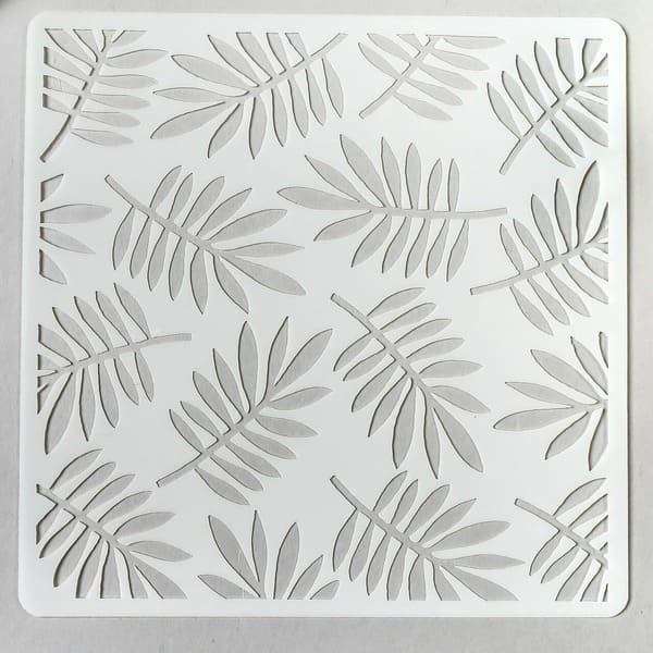 картинка Трафарет пластик "Пальмовые листья" 13х13 см, 4346854 от магазина АСЯ