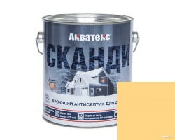 картинка Антисептик для дерева Акватекс Сканди 2,5 л карамель от магазина АСЯ