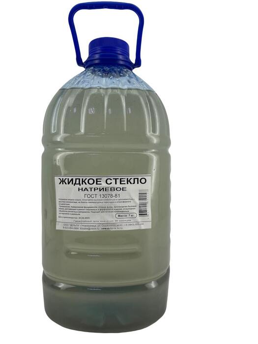 картинка Жидкое стекло 7кг натриевое от магазина АСЯ