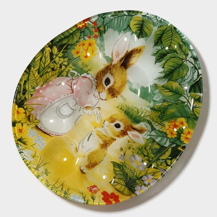 картинка Подставка для яиц  24×20,6 см, 10 яч «Кроличьи истории»,7258269/9849396 от магазина АСЯ