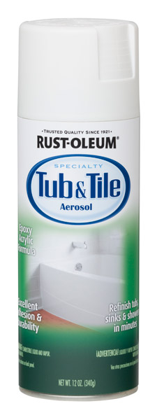 картинка Эмаль Specialty Tub & Tile Aerosol для ванн и кафельной плитки, 340 гр от магазина АСЯ