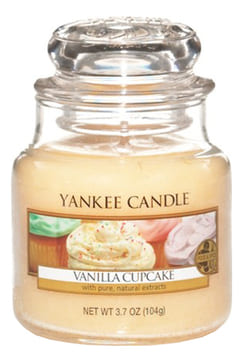 картинка Набор для свечи "Ретро" (подставка, абажур, свеча Yankee Candle Ванильный кекс 104г) от магазина АСЯ
