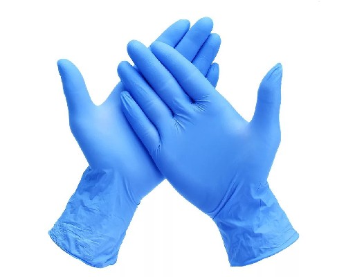 картинка Перчатки нитриловые ImpactoPro без талька голубые 200 шт от магазина АСЯ